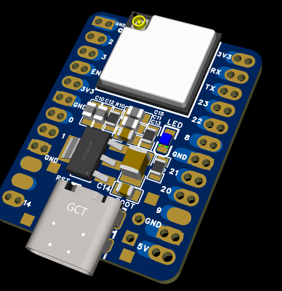 3D model before manufacturing