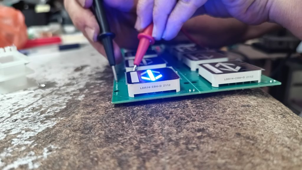 Every display board tested before it ships