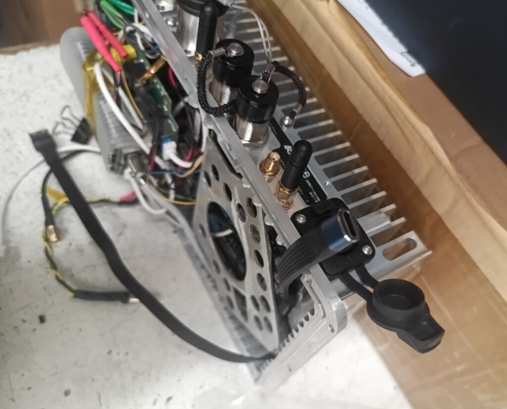 Field communications node, built and wired