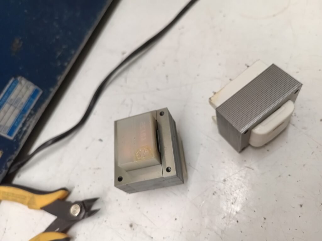 Finished low-voltage transformers